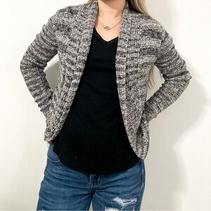 Grey Long Sleeve Cardigan